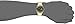 Swatch Unisex YGG705G Charcoal Medal Yellow Analog Display Quartz Gold Watch