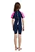NATYFLY Kids Wetsuit Premium 2mm Neoprene Short Sleeve Youth Shorty Wetsuit for Girls Boys Child