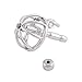 TERNENCE Stainless Steel Male Chastity Device Accessories 8mm tubing (Silvery Y13)