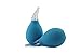 PREMIUM Nasal Aspirator for Baby Mucus Suction - BPA-Free Bulb Syringe, Reusable Booger Sucker & Remover, Best for Infant Nose Congestion Relief, 100% Safe Snot Cleaner - Buy Yours Today! (Sky Blue)