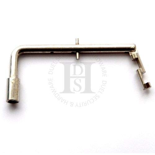 Fire brigade drop key with lift access attachment