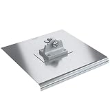 Bon 12-288 10-Inch by 10-Inch Stainless Steel Flip Flop Walking Concrete Edger with 1/2-Inch Radius and 5/8-Inch Diameter
