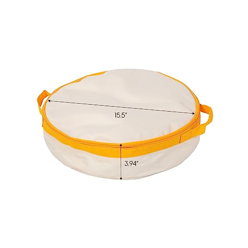 IRIS USA Travel Portable Cat Litter Pan, Yellow Pricepulse