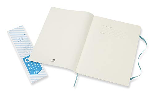 Moleskine-Classic-Notebook-Soft-Cover-XL-75-x-95-RuledLined-Reef-Blue-192-Pages