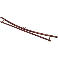 Ten Thousand Villages Smoked Bamboo Wall Hanger for 19" Textile