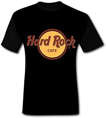 Hard R-Rock Men's T-Shirt Fashion Tops Slim Fit Short Sleeve Casual Tees