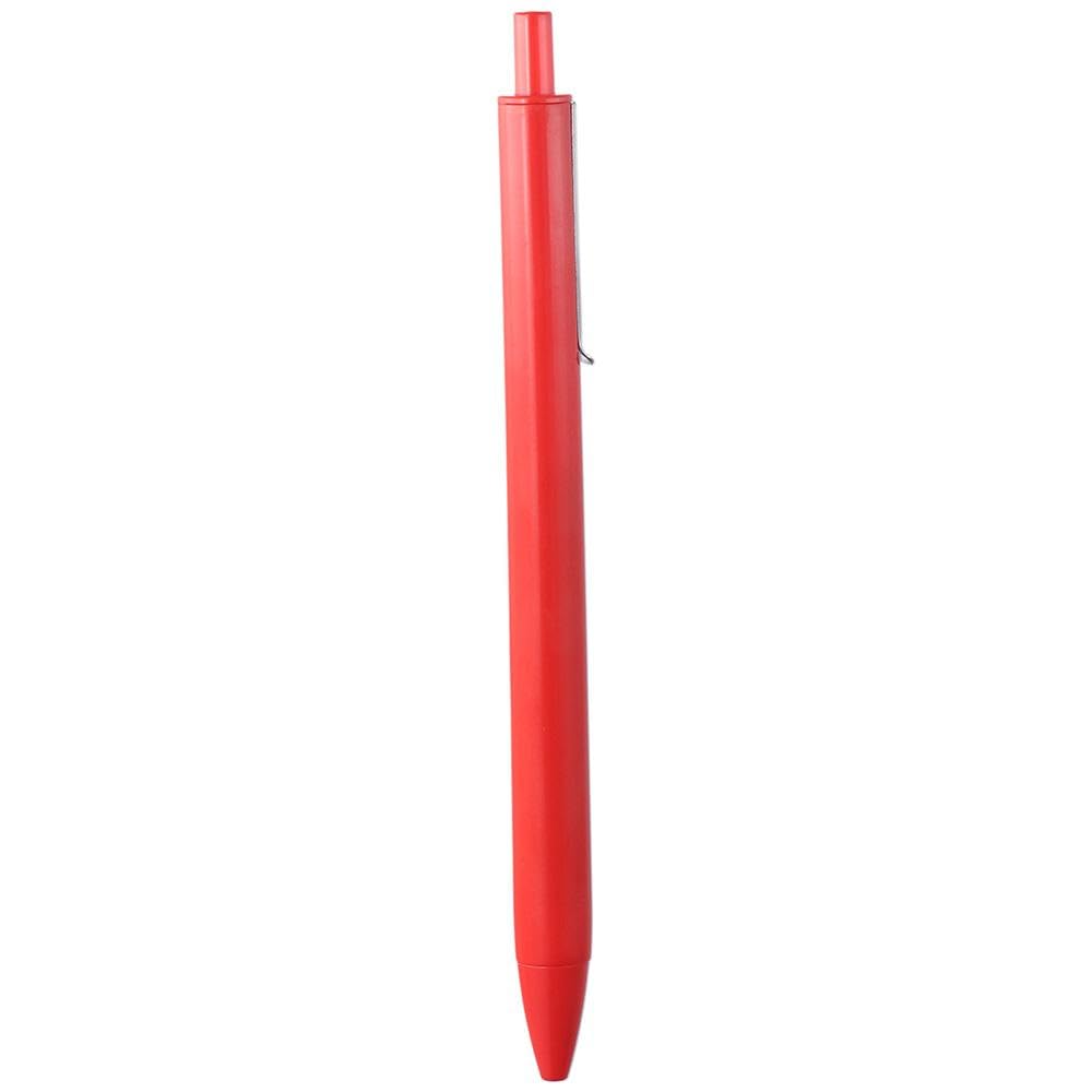 Risedot Red High Color Neutral Pen, 0.5mm Black Quick Drying Pen Black Refill Pen, Gel Pen Retractable Neutral Pen