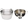 KitchenCraft-Home-Made-Maslin-PanJam-Pan-for-Induction-Hob-Stainless-Steel-9-L-Home-Made-Jam-Funnel-Traditional-Stainless-Steel-145-cm KitchenCraft Home Made Maslin Pan/Jam Pan for Induction Hob, Stainless Steel, 9 L & Home Made Jam Funnel, Traditional…