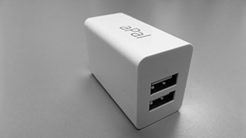 APAL Wall Charger, Dual USB Ports 10.5-12W, cULus Certified