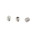 uxcell 50Pcs M3 x 3mm Stainless Steel Hex Socket Set Grub Screws Headless Cup Point