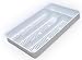 Dial Industries B694W Small Mesh Cutlery Organizer Tray, White primary