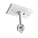 Pinpoint Mounts AM20-White Universal Home Theater Speaker Wall Ceiling Mount with Electrical Box Installation Adapter Plate