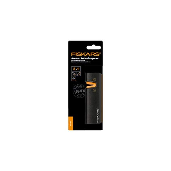 Fiskars Axt- und MesserschÃ¤rfer, Keramik- Schleifkopf/GehÃ¤use aus glasfaserverstÃ¤rktem Kunststoff, Schwarz/Orange, Xsharp, 1000601 – Bild 7