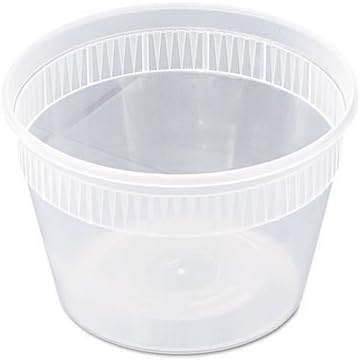Emmner 16 Ounce,Plastic Food Storage Containers -take out containers, with Lids, Temperature Resilient- Leak Proof Deli Containers Microwave &amp; Dishwasher Safe, Stackable, Reusable, pack of 48