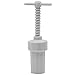 Kangkang@ Home Kitchen Plastic Rotary Handle Pressure Garlic Press Squeeze Twist Presser Crusher Grinder Kitchen Gadget White