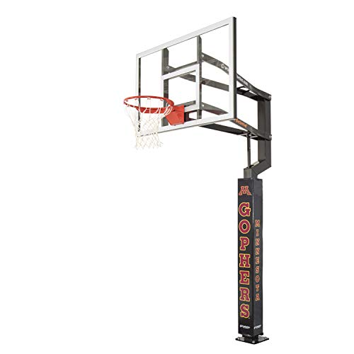 Goalsetter NCAA Basketball Pole Pad, Minnesota Golden Gophers, Black - Thumbnail 7