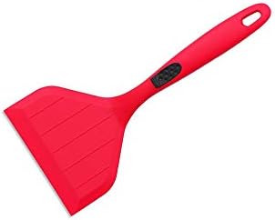 MINRUIGONGMAO Spatula， Silicone Scraper，Heat-Resistant Rubber Spatulas，Best Cooking UtensilsBest Partner For Non-stick Pan，Suitable For Cooking And Grilling，Black, Blue, Pink, Orange, Gray