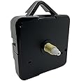 New Replacement 6168s Sangtai Non Ticking Quartz Clock Movement Mechanism Motor Battery Operated (Medium - 10mm Gold Thread)