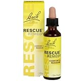 Bach Rescue Remedy Original Natural Stress Relief Flower Essence, Dropper, 20 ml