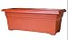 Novelty 16245 Countryside Flower Box, 24-Inch, Terracotta primary