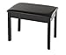 Yamaha P-115 88-Key Weighted Action Digital Piano Black with Wood Stand and Bench