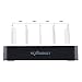 NEXGADGET Detachable 24W 4 Port USB Charging Station Desktop Charging Stand Organizer Fits most USB-Charged Devices