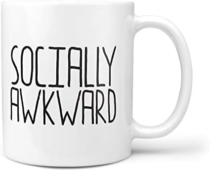 Socially Awkward Mug - TeHe Gifts