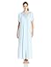 Shadowline Women's Beloved 54 Inch Flutter Sleeve Long Peignoir Robe