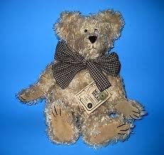 Boyds Bears Woodrow T. Bearington 12" Mohair Bear