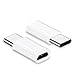 USB-C Type-C to Micro USB Data Charging Adapter for Samsung Galaxy Note 8/S8/S8/S9 Plus,Tuscom (White/10PC)