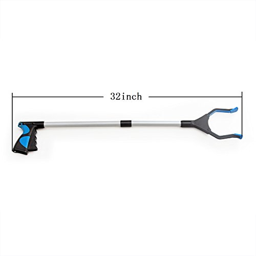 TBBSC Grabber Tool, Foldable Reacher Grabber Pick Up Tool - Grabber Suction 32" Long Heavy Duty Mobility Aid