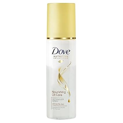 Dove Nourishing Oil Care Detangler Spray 200ml Pack Of 2 Amazon