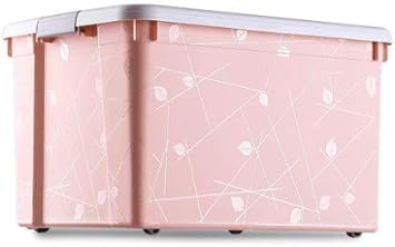 HLJZK Rosa Caja de Almacenamiento Grande Caja de Almacenamiento Caja de