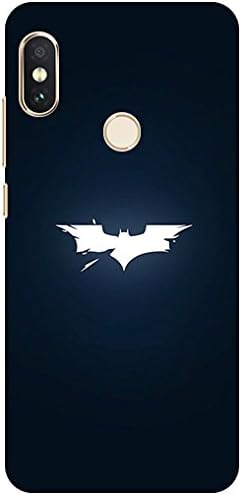Pattern Creations pcbRN5P-1223 Batman Designer Back Cover for Redmi Note 5 Pro (Multicolour)