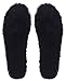 ABUSA Women’s Cozy Warm Thick Fleece black Sheepskin Insole, 8 B(M) USthumb 1