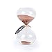 SWISSELITE Puff Sand Timer, Hourglass Sand Timers, Inspired Glass for Home, Desk, Office Decor