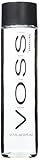 Voss Artesian Glass Sparkling Water Bottle, 375 milliliter- 4 Glass Bottles