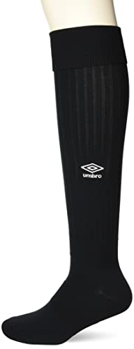 [UMBRO] 靴下 【EC限定モデル】サッカー ソックス ストッキング メンズ キッズ ジュニア ブラック(ラインなし) 19.0-21.0 cm