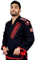 KEIKO SPORTS Gold Weave Kimono (Gi) - Black