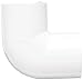 GF Piping Systems PVC Pipe Fitting, 90 Degree Elbow, Schedule 40, White, 4