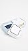Kate Spade New York Women's Seersucker Sticky Note Set, Blue/White Multi, One Size