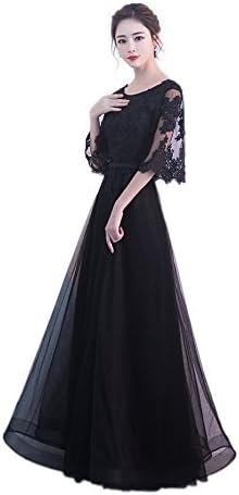 Amazon Co Jp ドレスレディース 黒ワンピース パーティードレス ロングドレス セクシーな ワンピース ドレス ウェディングドレス 長款 ファッション ドレス スリム ワンピース 秋物 ドレス 服 ファッション小物