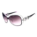 Women Shades Oversized Eyewear Classic Designer Sunglasses UV400-Purple