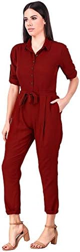 Crepe Mini Jumpsuit