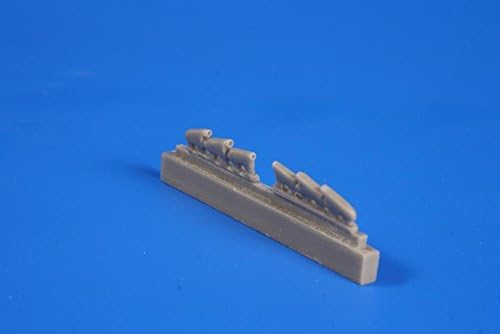 CMK 1:72 Hurricane Mk.I Exhausts Triple Ejector - Resin Detail Set #Q72223