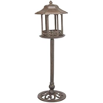 Amazon Com Gsm Cast Iron Free Standing Bird Feeder With Vintage