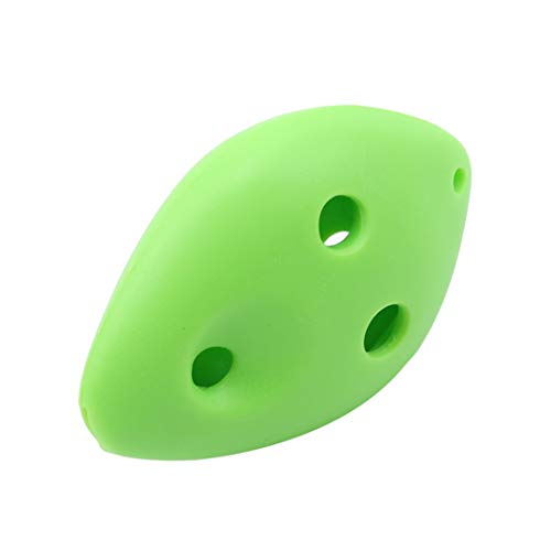 YouCY 6 Holes Treble C-tone Ocarina 6 Holes Pendant Ocarina Easy To Play And Learn Musical Instruments Gift,Grass Green
