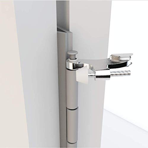 Enconker Hinge Pin Door Stopper 8 Pack, Adjustable Head Screw Heavy