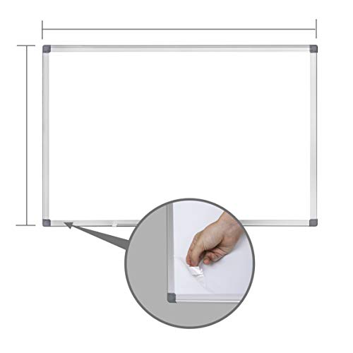 5 Magnetic+Dry+Erase+Board+Aluminum