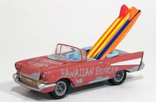 Johnny Lightning Surf Rods Hawaiian Bunch 1957 Chevrolet Bel Air Convertible 164Th